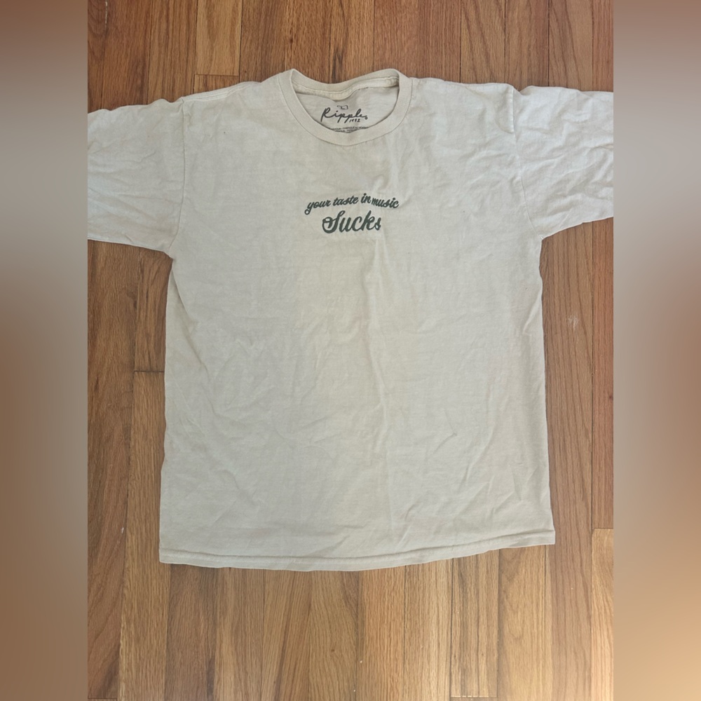 Urban Outfitters “your taste in music sucks” Graphic Tee